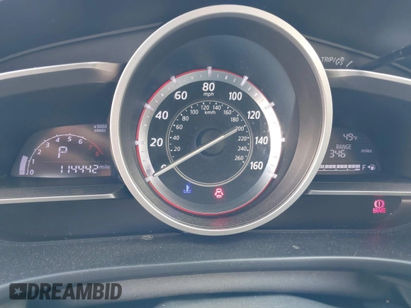 2015 Mazda Mazda3 i Touring with VIN 3MZBM1V75FM162556, listed as a IAAI auction lot 41776493 with 114,442 mi miles. Bid and sale history available at carsss.com. Image 7.