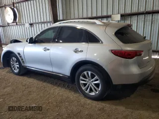 2013 Infiniti FX with VIN JN8CS1MU7DM141368, listed as a Copart auction lot 74724924 with 123,270 mi miles and Salvage Title. Bid and sale history available at DreamBid. Image 2.