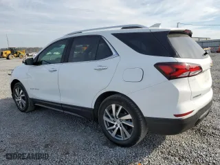 2022 Chevrolet Equinox Premier with VIN 3GNAXNEV3NS167784, listed as a Copart auction lot 81259994 with 26,218 mi miles and Salvage Title. Bid and sale history available at carsss.com. Image 2.