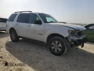 2008 Ford Explorer XLT with VIN 1FMEU63E58UB28366, listed as a Copart auction lot 49701685 with 225,584 mi miles and Salvage Title. Bid and sale history available at carsss.com. Image 4.