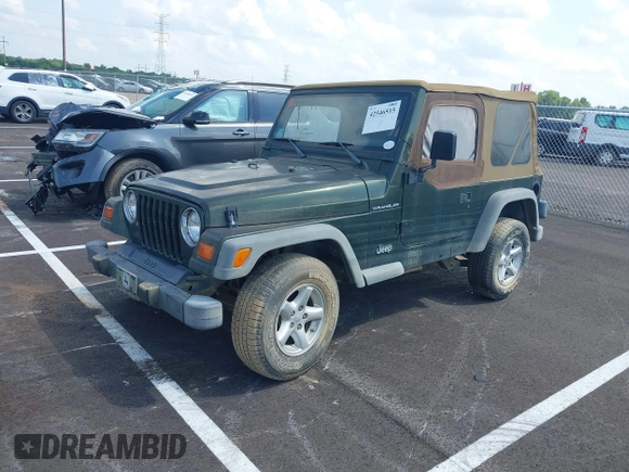 1998 Jeep Wrangler SE with VIN 1J4FY29P8WP793427, listed as a IAAI auction lot 42546515 with 145,388 mi miles and . Bid and sale history available at DreamBid. Image 2.