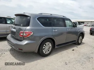 2019 Nissan Armada SV with VIN JN8AY2NC4K9585812, listed as a Copart auction lot 59444084 with 69,782 mi miles and Clean Title. Bid and sale history available at carsss.com. Image 3.