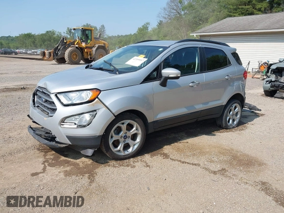 2021 Ford EcoSport SE with VIN MAJ3S2GE3MC412086, listed as a IAAI auction lot 42399957 with 38,628 mi miles and . Bid and sale history available at DreamBid. Image 22.