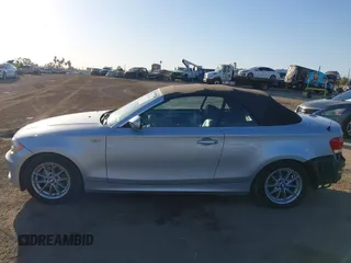 2011 BMW 1 Series 128i with VIN WBAUN1C59BVH83776, listed as a IAAI auction lot 41616463 with 55,865 mi miles and . Bid and sale history available at DreamBid. Image 15.