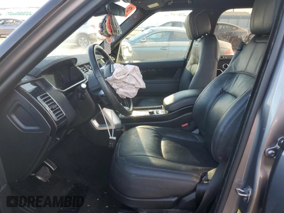 2022 Land Rover Range Rover Westminster z VIN SALGS2SE0NA462601, wystawiony jako Copart lot #63565194 z przebiegiem 14 609 mil mil oraz Szkoda całkowita • Salvage title. Historia ofert i sprzedaży dostępna na DreamBid. Obrazek 7.