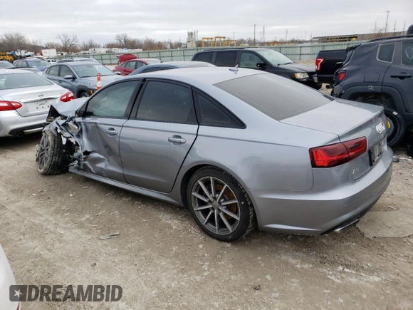 2017 Audi A6 Premium Plus with VIN WAUG8AFC3HN133684, listed as a Copart auction lot 71341142 with 0 mi miles. Bid and sale history available at carsss.com. Image 2.