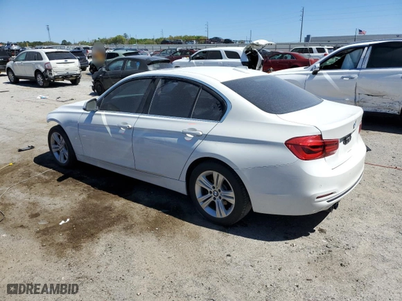 2017 BMW 3 Series 330i with VIN WBA8B9G38HNU54025, listed as a Copart auction lot 49875025 with 70,388 mi miles and Salvage Title. Bid and sale history available at carsss.com. Image 2.