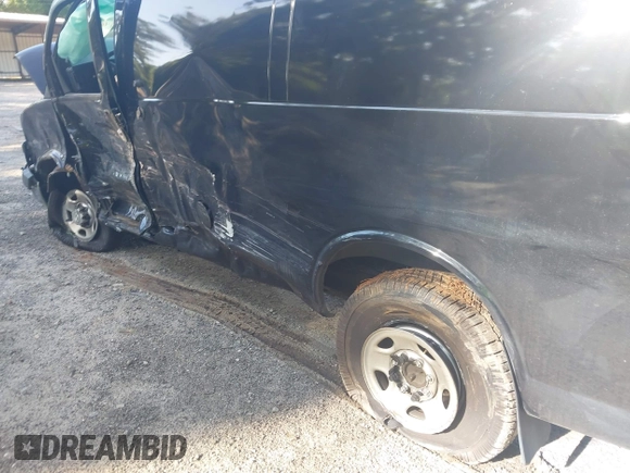 2016 Chevrolet Express Cargo with VIN 1GCWGAFF5G1156045, listed as a IAAI auction lot 42547185 with 166,535 mi miles and . Bid and sale history available at DreamBid. Image 6.