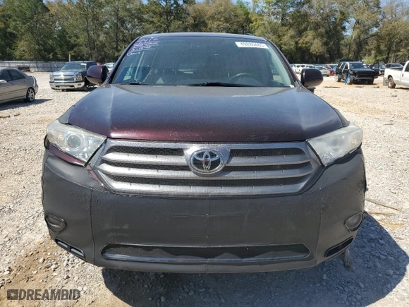 2013 Toyota Highlander with VIN 5TDZK3EHXDS142277, listed as a Copart auction lot 49280485 with 92,459 mi miles and Salvage Title. Bid and sale history available at carsss.com. Image 5.