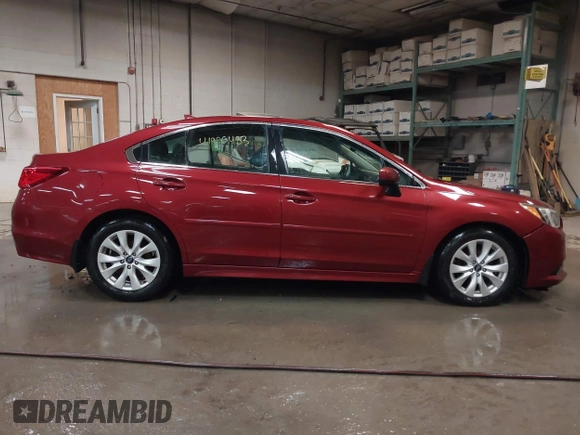 2016 Subaru Legacy Premium with VIN 4S3BNAC62G3040511, listed as a IAAI auction lot 41955433 with 141,635 mi miles and . Bid and sale history available at DreamBid. Image 13.