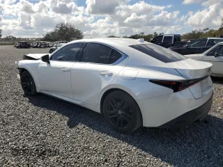 2021 Lexus IS with VIN JTHC81F25M5044796, listed as a Copart auction lot 79816124 with 28,457 mi miles and Salvage Title. Bid and sale history available at carsss.com. Image 2.