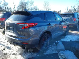 2019 Acura RDX w/A-Spec Pkg with VIN 5J8TC2H66KL028493, listed as a IAAI auction lot 41246651 with 136,713 mi miles. Bid and sale history available at carsss.com. Image 4.