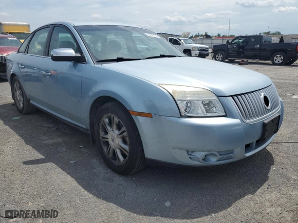 2008 Mercury Sable Premier with VIN 1MEHM42W58G600756, listed as a Copart auction lot 53290124 with 139,250 mi miles and Clean Title. Bid and sale history available at carsss.com. Image 4.
