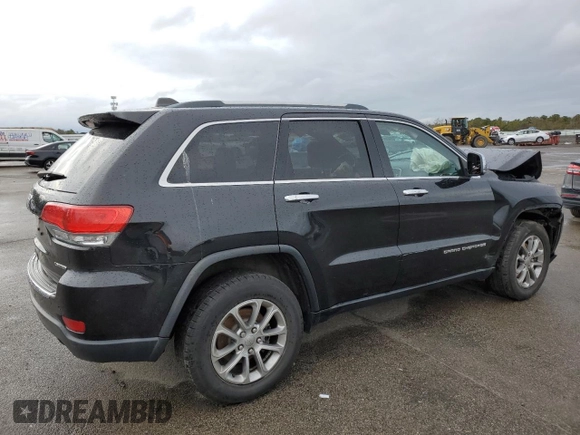 2015 Jeep Grand Cherokee Limited with VIN 1C4RJFBG6FC136626, listed as a Copart auction lot 84687344 with 128,987 mi miles and Salvage Title. Bid and sale history available at carsss.com. Image 3.