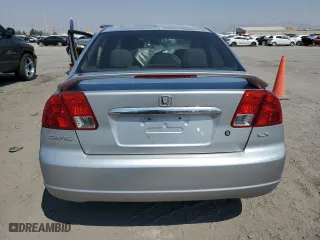 2003 Honda Civic LX with VIN 2HGES16693H580433, listed as a Copart auction lot 69686534 with 142,678 mi miles and Salvage Title. Bid and sale history available at carsss.com. Image 6.