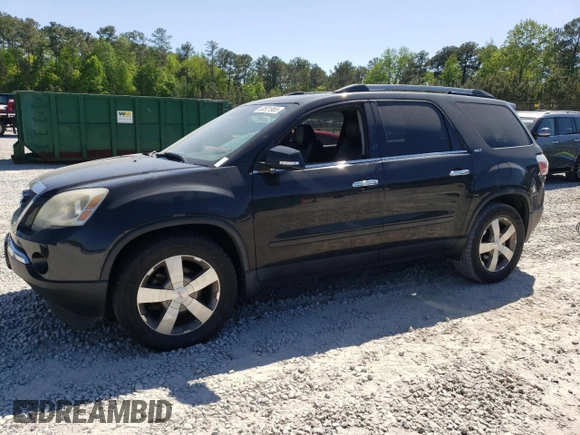 2010 GMC Acadia SLT1 with VIN 1GKLVMED1AJ266595, listed as a Copart auction lot 53521965 with 192,170 mi miles and Clean Title. Bid and sale history available at carsss.com. Image 1.