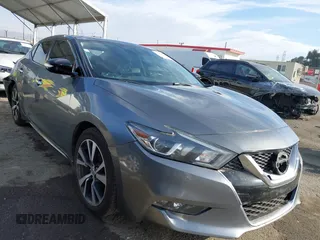 2017 Nissan Maxima SV with VIN 1N4AA6AP4HC404371, listed as a IAAI auction lot 41489579 with 117,677 mi miles. Bid and sale history available at carsss.com. Image 1.