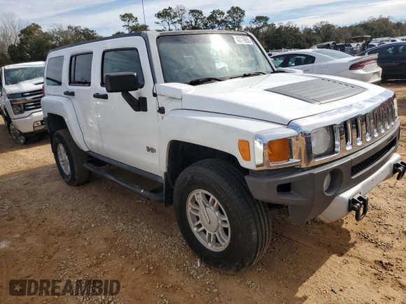 2009 Hummer H3 SUV Luxury with VIN 5GTEN13EX98137572, listed as a Copart auction lot 43179855 with 0 mi miles and Clean Title. Bid and sale history available at carsss.com. Image 4.