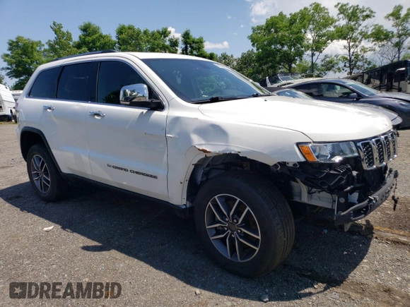 2022 Jeep Grand Cherokee Limited with VIN 1C4RJFBG2NC121619, listed as a Copart auction lot 61729895 with 20,265 mi miles and Salvage title. Bid and sale history available at DreamBid. Image 4.