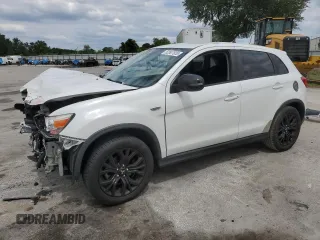 2017 Mitsubishi Outlander ES with VIN JA4AP3AU8HZ049807, listed as a Copart auction lot 52507835 with 111,480 mi miles and Salvage title. Bid and sale history available at DreamBid. Image 1.