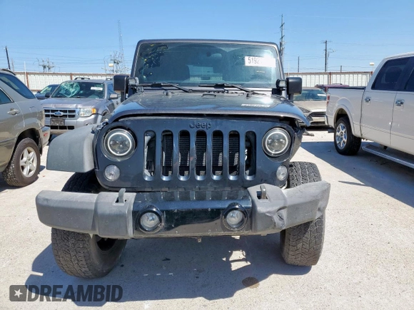 2014 Jeep Wrangler Unlimited Sport with VIN 1C4BJWDG2EL294829, listed as a Copart auction lot 51921685 with 138,203 mi miles and Salvage Title. Bid and sale history available at DreamBid. Image 5.