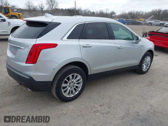 2017 Cadillac XT5 FWD with VIN 1GYKNARS3HZ184081, listed as a IAAI auction lot 41795974 with 109,032 mi miles. Bid and sale history available at carsss.com. Image 4.