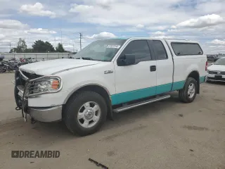 2008 Ford F-150 XLT с VIN 1FTPX14V98FC19523, выставлен на аукционе Copart как лот 57637245 с пробегом 127 401 миль миль и Списание • Salvage title. История ставок и продаж доступна на DreamBid. Изображение 1.