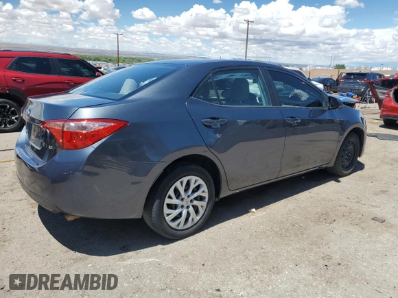 2019 Toyota Corolla L z VIN 5YFBURHE6KP876372, wystawiony jako Copart lot #55990925 z przebiegiem 72 108 mil mil oraz Szkoda całkowita • Salvage title. Historia ofert i sprzedaży dostępna na DreamBid. Obrazek 3.