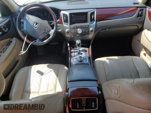 2013 Hyundai Equus Ultimate with VIN KMHGH4JH6DU059194, listed as a Copart auction lot 60420895 with 169,898 mi miles and Clean title. Bid and sale history available at DreamBid. Image 8.