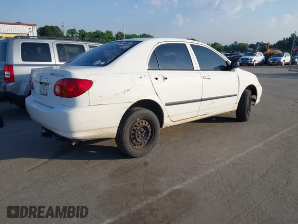 2004 Toyota Corolla CE with VIN 1NXBR32E64Z216406, listed as a IAAI auction lot 42265583 with 254,776 mi miles and . Bid and sale history available at DreamBid. Image 4.