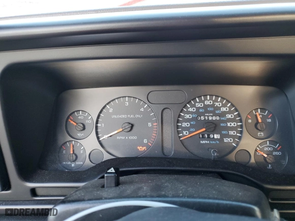 1994 Dodge Ram 1500 with VIN 1B7HC16Y1RS681736, listed as a Copart auction lot 76543934 with 51,900 mi miles and Salvage Title. Bid and sale history available at carsss.com. Image 9.