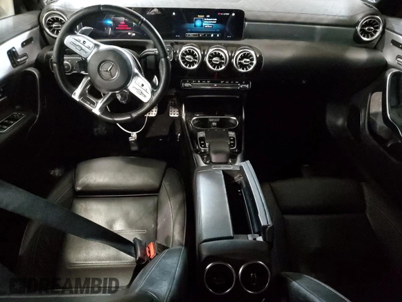 2020 Mercedes-Benz CLA 45 AMG with VIN W1K5J5DB5LN084647, listed as a Copart auction lot 85889624 with 59,684 mi miles and Salvage Title. Bid and sale history available at DreamBid. Image 8.