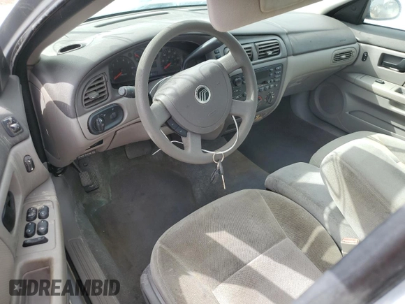 2005 Mercury Sable GS with VIN 1MEFM50U55A630966, listed as a Copart auction lot 74117604 with Not Provided miles and Non Repairable. Bid and sale history available at DreamBid. Image 8.