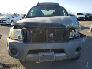 2005 Nissan Xterra S with VIN 5N1AN08WX5C642029, listed as a Copart auction lot 44153615 with 189,120 mi miles and Salvage Title. Bid and sale history available at carsss.com. Image 5.