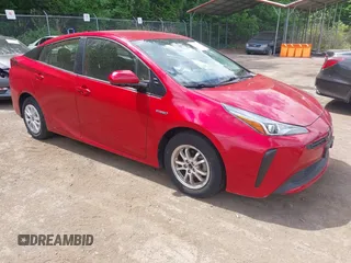 2019 Toyota Prius L Eco z VIN JTDKARFU1K3101487, wystawiony jako IAAI lot #42187488 z przebiegiem 26 758 mil mil oraz . Historia ofert i sprzedaży dostępna na DreamBid. Obrazek 1.