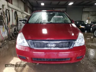 2012 Kia Sedona LX with VIN KNDMG4C71C6432577, listed as a Copart auction lot 49298405 with 205,983 mi miles and Salvage Title. Bid and sale history available at carsss.com. Image 5.