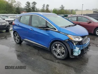 2020 Chevrolet Bolt EV Premier with VIN 1G1FZ6S0XL4147450, listed as a Copart auction lot 54188085 with 61,903 mi miles and Salvage title. Bid and sale history available at DreamBid. Image 4.