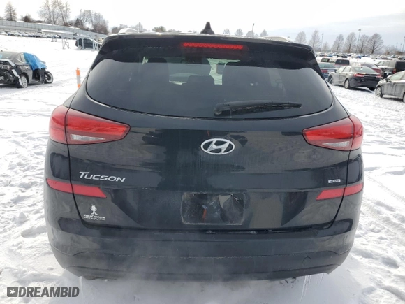 2020 Hyundai Tucson Value with VIN KM8J3CA4XLU184323, listed as a Copart auction lot 45314295 with 55,055 mi miles and Salvage Title. Bid and sale history available at carsss.com. Image 6.