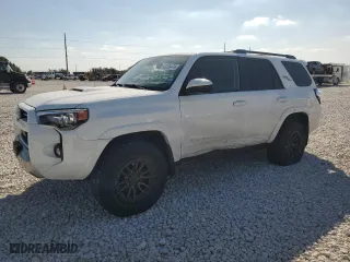2021 Toyota 4Runner TRD Off Road with VIN JTEPU5JR6M5840897, listed as a Copart auction lot 80238474 with 66,646 mi miles and Salvage Title. Bid and sale history available at carsss.com. Image 1.