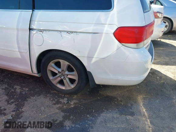 2008 Honda Odyssey Touring with VIN 5FNRL38998B005424, listed as a IAAI auction lot 41812013 with 1 mi miles. Bid and sale history available at carsss.com. Image 3.
