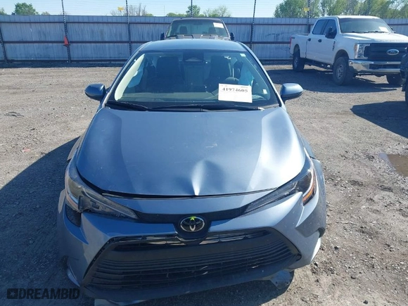 2024 Toyota Corolla LE with VIN 5YFB4MDE2RP088630, listed as a IAAI auction lot 41974605 with 40,654 mi miles. Bid and sale history available at carsss.com. Image 12.