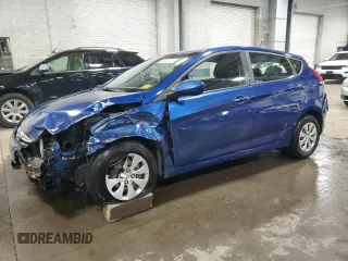 2017 Hyundai Accent SE with VIN KMHCT5AE1HU306992, listed as a Copart auction lot 48497745 with 97,130 mi miles and Clean Title. Bid and sale history available at carsss.com. Image 1.