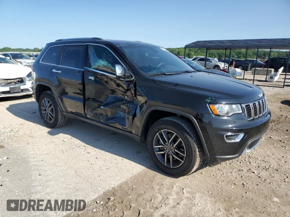 2022 Jeep Grand Cherokee Limited with VIN 1C4RJFBG7NC166524, listed as a Copart auction lot 59127905 with 48,268 mi miles and Salvage title. Bid and sale history available at DreamBid. Image 4.