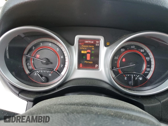 2013 Dodge Journey American Value with VIN 3C4PDCAB6DT577273, listed as a Copart auction lot 50627295 with 139,775 mi miles and Salvage title. Bid and sale history available at DreamBid. Image 9.