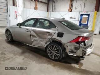 2015 Lexus IS 250 with VIN JTHCF1D29F5019038, listed as a Copart auction lot 53210275 with 55,348 mi miles and Salvage Title. Bid and sale history available at DreamBid. Image 2.