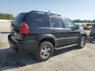 2003 Lexus GX 470 with VIN JTJBT20X030019738, listed as a Copart auction lot 53543855 with 169,824 mi miles and Clean Title. Bid and sale history available at DreamBid. Image 3.