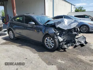 2016 Mazda 3 i Touring with VIN 3MZBM1L73GM266449, listed as a Copart auction lot 54542915 with 80,914 mi miles and Salvage Title. Bid and sale history available at DreamBid. Image 4.