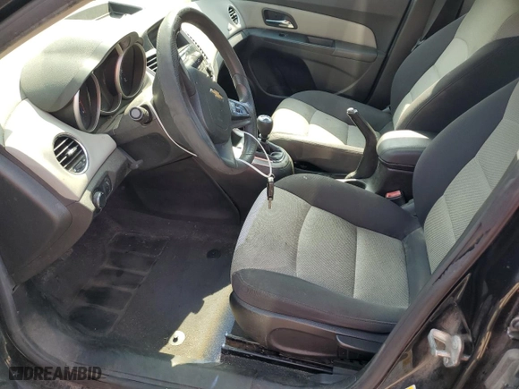 2012 Chevrolet Cruze LS with VIN 1G1PD5SH1C7295262, listed as a Copart auction lot 89189945 with 159,149 mi miles and Clean Title. Bid and sale history available at carsss.com. Image 7.