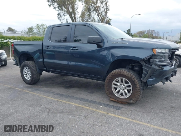 2020 Chevrolet Silverado 1500 RST with VIN 3GCPWDEDXLG277044, listed as a IAAI auction lot 42050251 with 59,708 mi miles and . Bid and sale history available at DreamBid. Image 1.