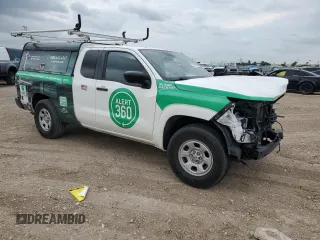 2023 Nissan Frontier S z VIN 1N6ED1CL9PN661204, wystawiony jako Copart lot #54770545 z przebiegiem 49 846 mil mil oraz Szkody całkowita. Historia ofert i sprzedaży dostępna na DreamBid. Obrazek 4.